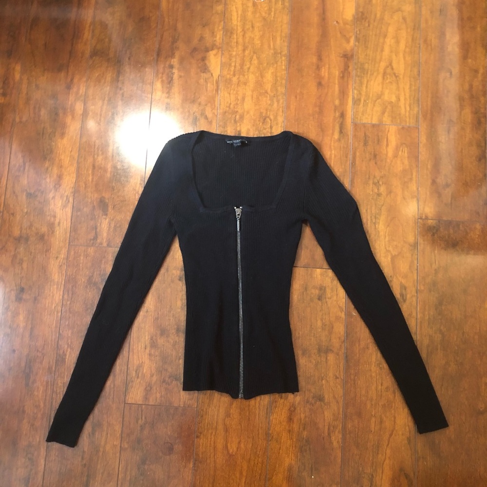 Black Tight Long Sleeve